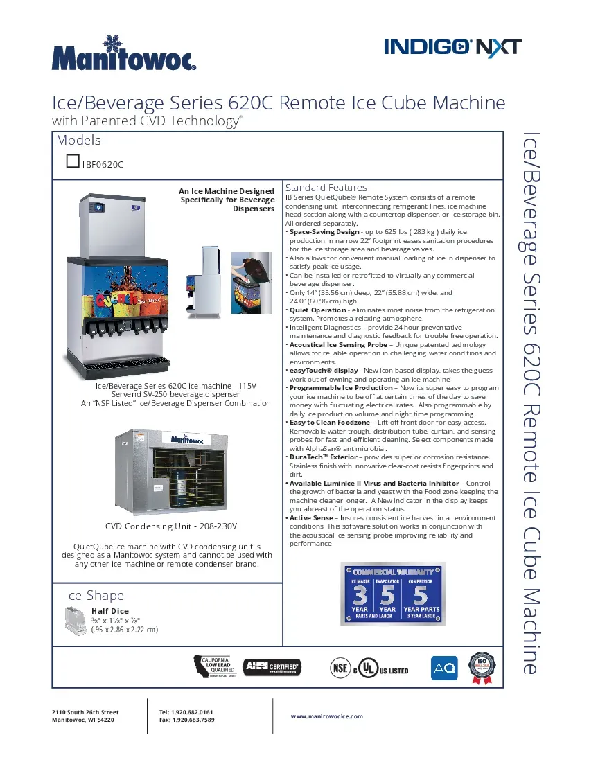 manitowoc-ibf0620c-161-ice-maker-cube-style-remote-refrigeration-specsheet-260719i92smq.pdf