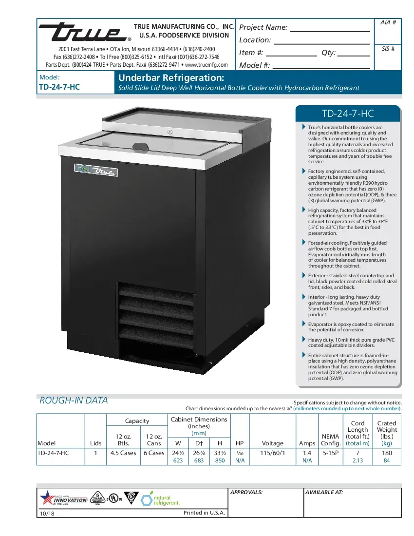 true-manufacturing-td-24-7-hc-bottle-cooler-115v-24-5-w-26-88-d-specsheet-26072654hbme.pdf