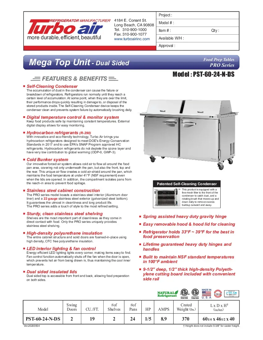 turbo-air-pst-60-24-n-ds-prep-tables-60-23-w-specsheet-2607268rja4o.pdf