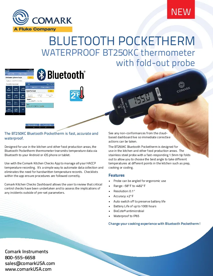 comark-instruments-fluke-bt250kc-thermometer-pocket-waterproof-specsheet-260712gdac67.pdf
