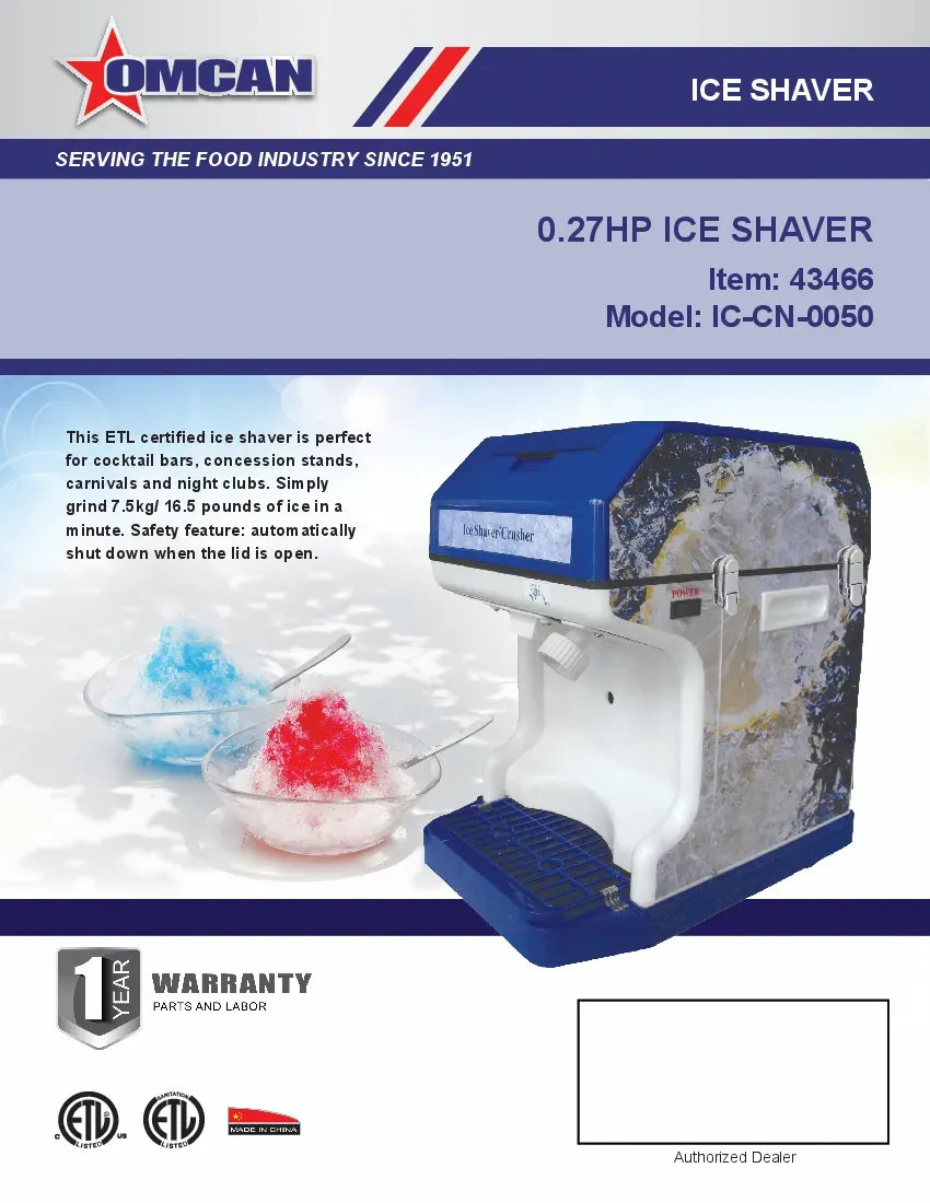omcan-ic-cn-0050-ice-shavers-and-crushers-27-hp-specsheet-2607197nn9lh.pdf