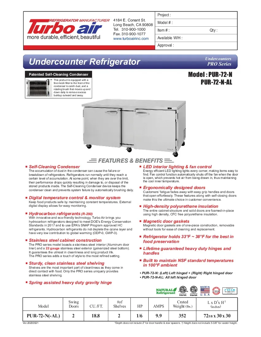 turbo-air-pur-72-n-refrigerator-undercounter-reach-in-115v-72-63-w-hinged-d-260726ev0oz9.pdf