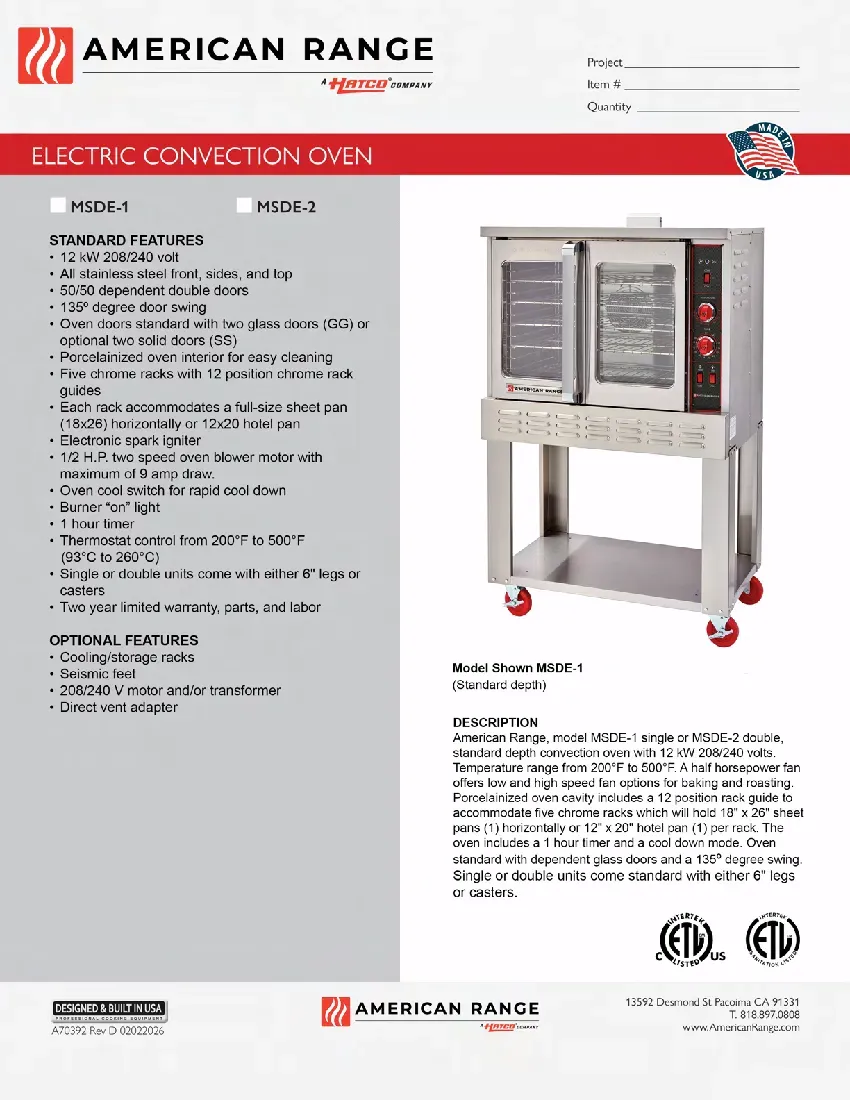 american-range-msde-2-convection-oven-electric-specsheet-2602227x63y6.pdf
