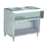 Advance Tabco WB-3G-LP-BS, Serving Counter, Hot Food, Gas