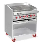 American Range ADJF-72, Charbroiler, Gas, Floor Model