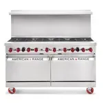 American Range AR-12G-8B, Range, 60" Restaurant, Gas