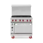 American Range ARGF-24G-2B, Range, 36" Restaurant, Gas