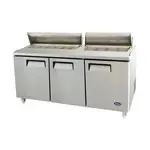 Atosa USA , MSF8308GR, Refrigerated Counter, Mega Top Sandwich / Salad Unit