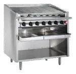 Bakers Pride 4M-T4SA6RN, Charbroiler, Gas, Floor Model