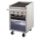 Bakers Pride F-24RS, Charbroiler, Gas, Floor Model
