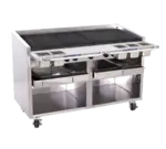 Bakers Pride F-60RS, Charbroiler, Gas, Floor Model