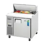 Everest Refrigeration EPR1, Refrigerated Counter, Sandwich / Salad Unit