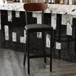 Flash Furniture 2-XU-DG6V6BV-WAL-GG, Restaurant Barstools