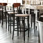 Flash Furniture 2-XU-DG6V6GYV-WAL-GG, Restaurant Barstools