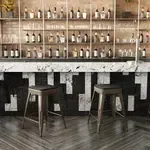 Flash Furniture 4-ET-31320-24-GN-R-PL2B-GG, Restaurant Barstools