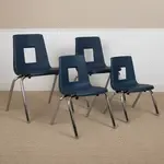 Flash Furniture ADV-SSC-12NAVY, Stack Chairs