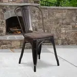 Flash Furniture CH-31230-BQ-WD-GG, Restaurant Chairs