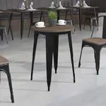 Flash Furniture CH-51080-29M1-BK-GG, Restaurant Tables
