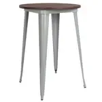 Flash Furniture CH-51090-40M1-SIL-GG, Restaurant Tables