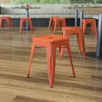 Flash Furniture ET-BT3503-18-ORG-GG, Restaurant Barstools