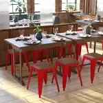 Flash Furniture ET-BT3503-18-RED-WD-GG, Restaurant Barstools