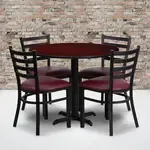 Flash Furniture HDBF1006-GG, Restaurant Furniture Table & Chair Sets