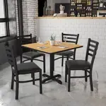 Flash Furniture HDBF1015-GG, Restaurant Furniture Table & Chair Sets