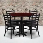 Flash Furniture HDBF1030-GG, Restaurant Furniture Table & Chair Sets