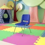 Flash Furniture , RUT-14-NVY-CHR-GG, Stack Chairs