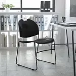 Flash Furniture , RUT-188-BK-GG, Stack Chairs