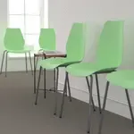 Flash Furniture RUT-288-GREEN-GG, Stack Chairs