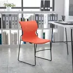 Flash Furniture RUT-438-OR-GG, Stack Chairs