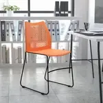 Flash Furniture , RUT-498A-ORANGE-GG, Stack Chairs