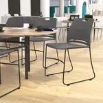 Flash Furniture RUT-NC499A-GY-GG, Stack Chairs