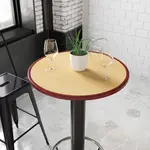 Flash Furniture , TP-2TONE-24RD-GG, Restaurant Table Tops