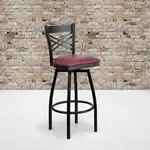 Flash Furniture XU-6F8B-XSWVL-BURV-GG, Restaurant Barstools