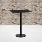 Flash Furniture XU-BLKTB-2424-TR18B-GG, Restaurant Tables