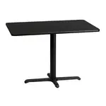 Flash Furniture XU-BLKTB-3042-T2230-GG, Restaurant Tables