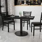 Flash Furniture XU-BLKTB-3042-TR24-GG, Restaurant Tables