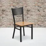 Flash Furniture XU-DG-60115-GRD-NATW-GG, Restaurant Chairs