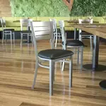 Flash Furniture XU-DG-60401-BLKV-GG, Restaurant Chairs