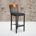 Flash Furniture XU-DG-60618B-CHY-BLKV-GG, Restaurant Barstools