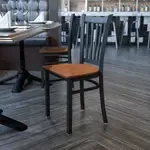 Flash Furniture XU-DG-6Q2B-VRT-CHYW-GG, Restaurant Chairs