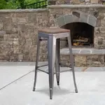 Flash Furniture XU-DG-TP0004-30-WD-GG, Restaurant Barstools