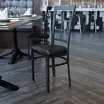Flash Furniture XU-DG6Q3BWIN-BLKV-GG, Restaurant Chairs