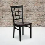 Flash Furniture XU-DG6Q3BWIN-MAHW-GG, Restaurant Chairs