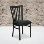 Flash Furniture XU-DG6Q4BSCH-BLKV-GG, Restaurant Chairs
