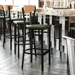 Flash Furniture XU-DG6V6GNV-NAT-GG, Restaurant Barstools