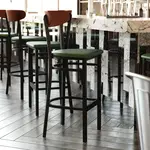 Flash Furniture XU-DG6V6GNV-WAL-GG, Restaurant Barstools