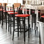 Flash Furniture XU-DG6V6RDV-NAT-GG, Restaurant Barstools